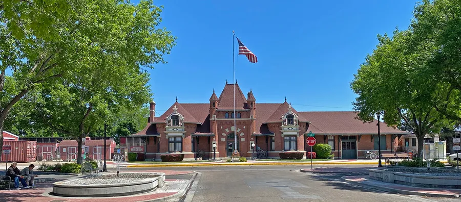 The Nampa Train Depot Museum features exhibits on Nampa Railroad History, rotating educational, historical and civic displays